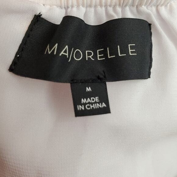 Majorelle Sheer White Crop Top (M) - Picture 4 of 8